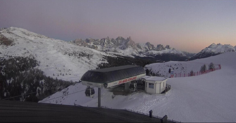 Webcam Moena-Alpe Lusia  - Alpe Lusia - Le cune