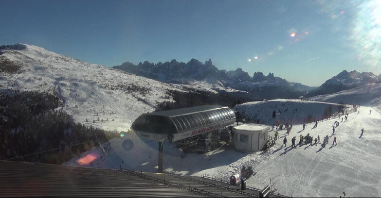 Webcam Moena-Alpe Lusia  - Alpe Lusia - Le cune