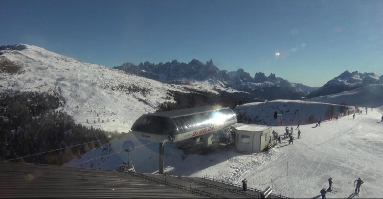 Webcam Moena-Alpe Lusia  - Alpe Lusia - Le cune
