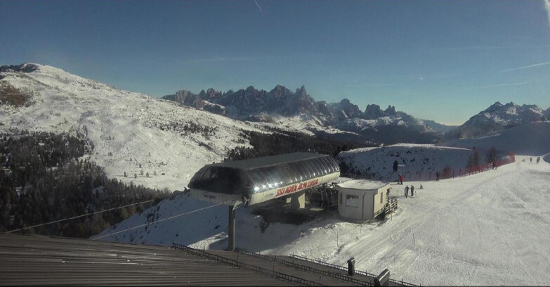 Webcam Моэна-Альпе-Лузия - Alpe Lusia - Le cune