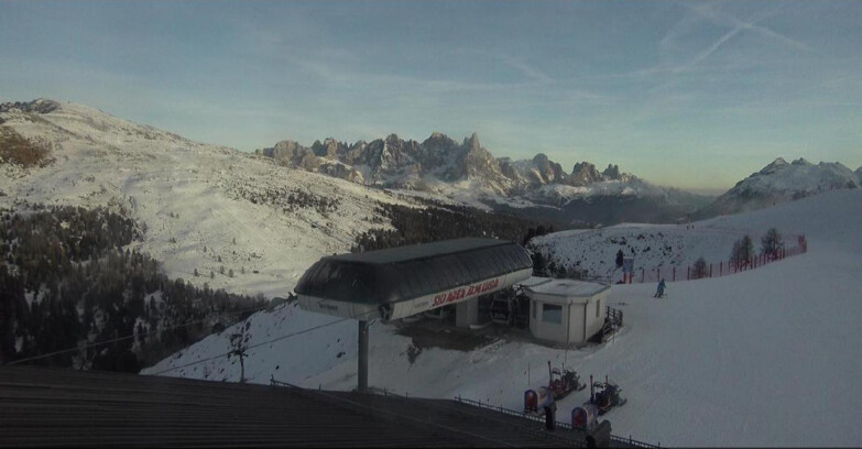 Webcam Моэна-Альпе-Лузия - Alpe Lusia - Le cune