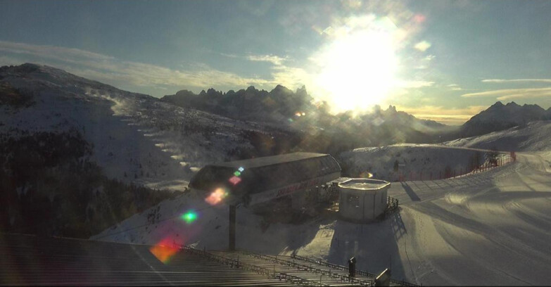Webcam Moena-Alpe Lusia  - Alpe Lusia - Le cune