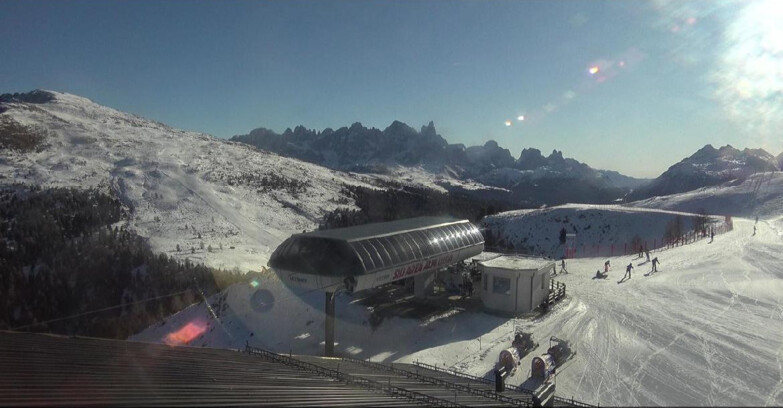 Webcam Moena-Alpe Lusia  - Alpe Lusia - Le cune