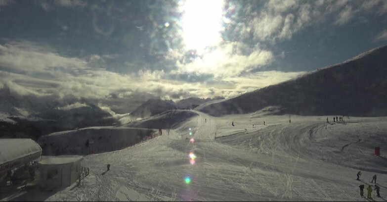 Webcam Белламонте-Альпе-Лусиа  - Bellamonte Alpe Lusia - Le Cune