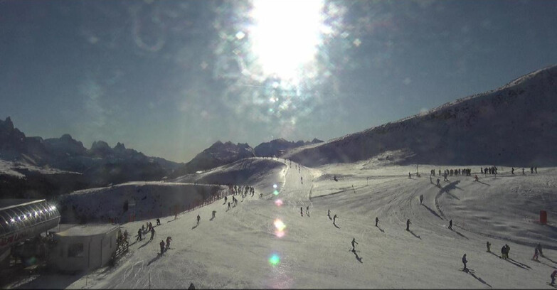 Webcam Моэна-Альпе-Лузия - Alpe Lusia - Le cune 2