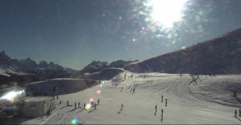 Webcam Моэна-Альпе-Лузия - Alpe Lusia - Le cune 2