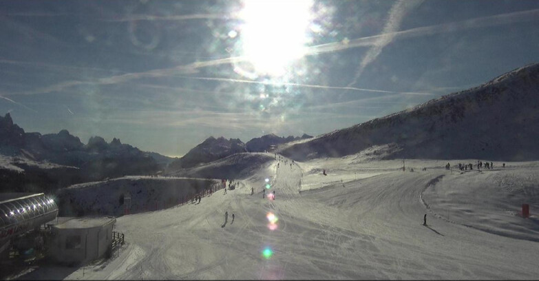 Webcam Белламонте-Альпе-Лусиа  - Bellamonte Alpe Lusia - Le Cune