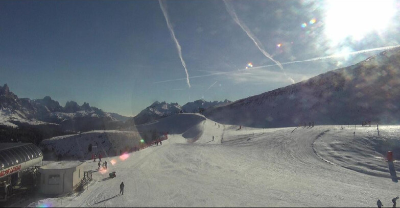 Webcam Белламонте-Альпе-Лусиа  - Bellamonte Alpe Lusia - Le Cune