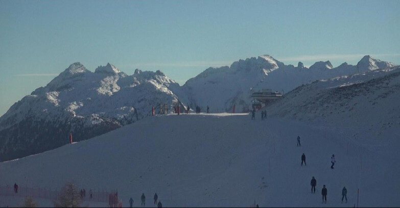 Webcam Moena-Alpe Lusia  - Arrivo seggiovia Campo-Cune