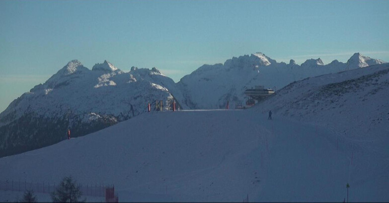 Webcam Moena-Alpe Lusia  - Arrivo seggiovia Campo-Cune