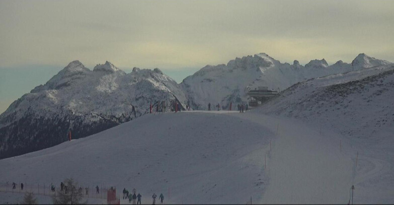Webcam Moena-Alpe Lusia  - Arrivo seggiovia Campo-Cune