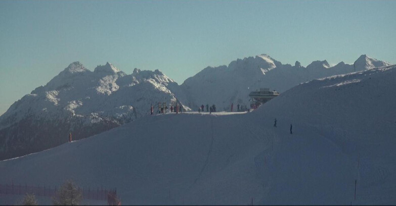 Webcam Moena-Alpe Lusia  - Arrivo seggiovia Campo-Cune