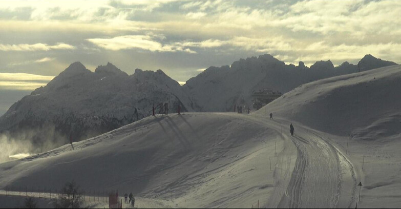 Webcam Моэна-Альпе-Лузия - Arrivo seggiovia Campo-Cune