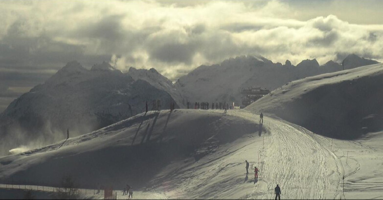 Webcam Моэна-Альпе-Лузия - Arrivo seggiovia Campo-Cune