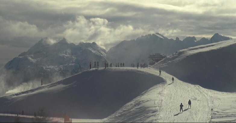 Webcam Моэна-Альпе-Лузия - Arrivo seggiovia Campo-Cune