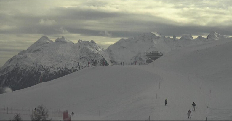 Webcam Моэна-Альпе-Лузия - Arrivo seggiovia Campo-Cune