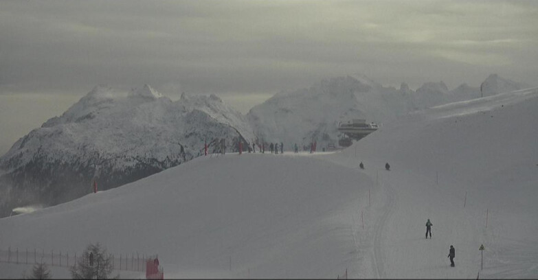 Webcam Моэна-Альпе-Лузия - Arrivo seggiovia Campo-Cune