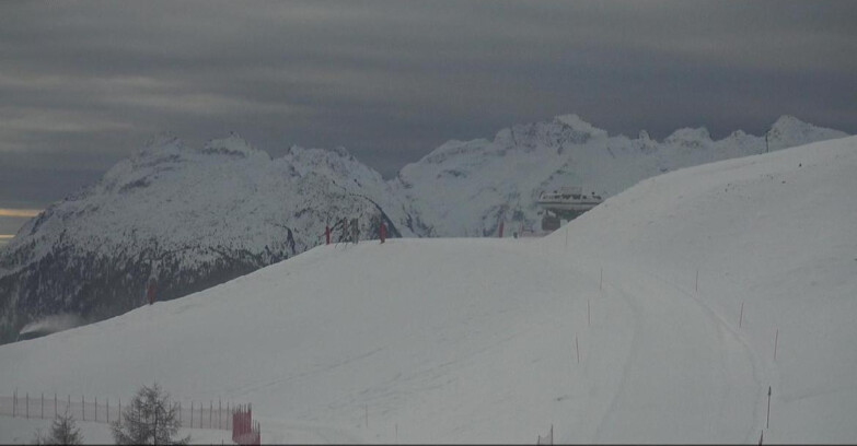 Webcam Моэна-Альпе-Лузия - Arrivo seggiovia Campo-Cune