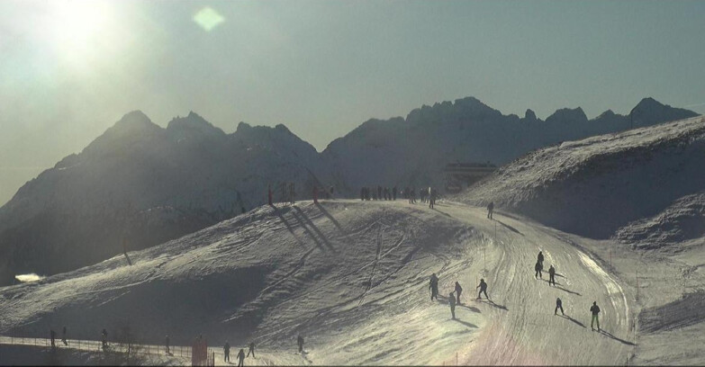 Webcam Moena-Alpe Lusia  - Arrivo seggiovia Campo-Cune