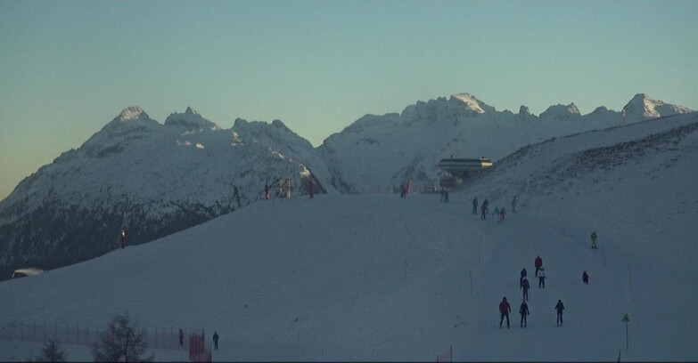 Webcam Moena-Alpe Lusia  - Arrivo seggiovia Campo-Cune