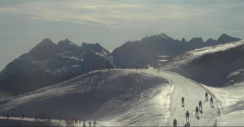 Webcam Моэна-Альпе-Лузия - Arrivo seggiovia Campo-Cune