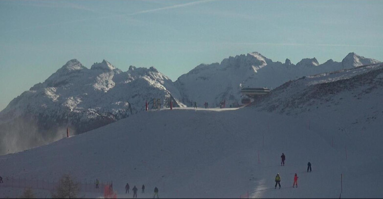 Webcam Моэна-Альпе-Лузия - Arrivo seggiovia Campo-Cune