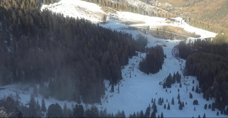 Webcam Moena-Alpe Lusia  - Pista Piavac