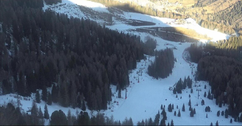 Webcam Moena-Alpe Lusia  - Pista Piavac
