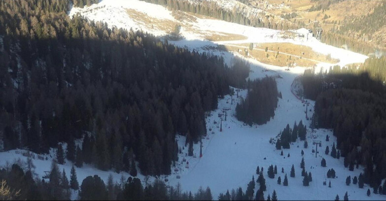Webcam Moena-Alpe Lusia  - Pista Piavac