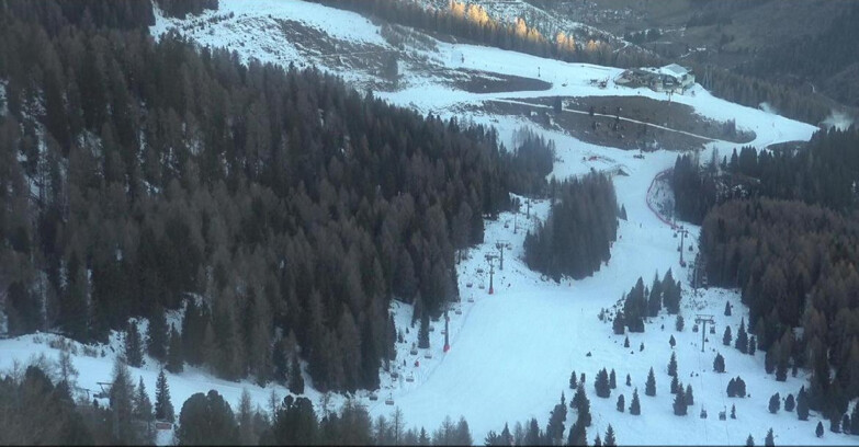 Webcam Moena-Alpe Lusia  - Pista Piavac