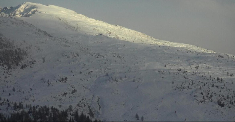 Webcam Моэна-Альпе-Лузия - Arrivo seggiovia Campo-Laste