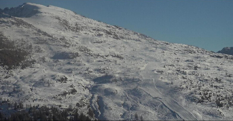 Webcam Моэна-Альпе-Лузия - Arrivo seggiovia Campo-Laste