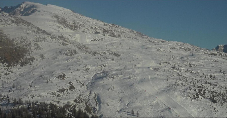 Webcam Моэна-Альпе-Лузия - Arrivo seggiovia Campo-Laste