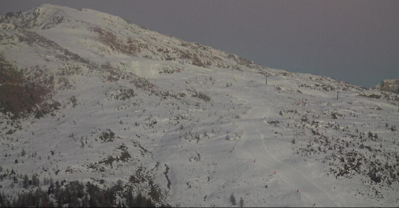 Webcam Моэна-Альпе-Лузия - Arrivo seggiovia Campo-Laste