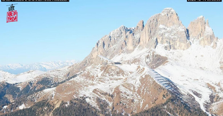 Webcam Canazei-Belvedere - Campitello - Col Rodella