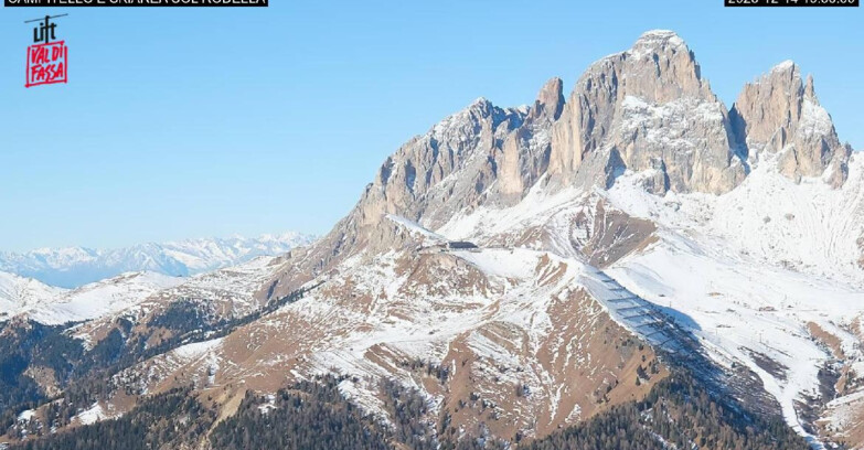 Webcam Canazei-Belvedere - Campitello - Col Rodella