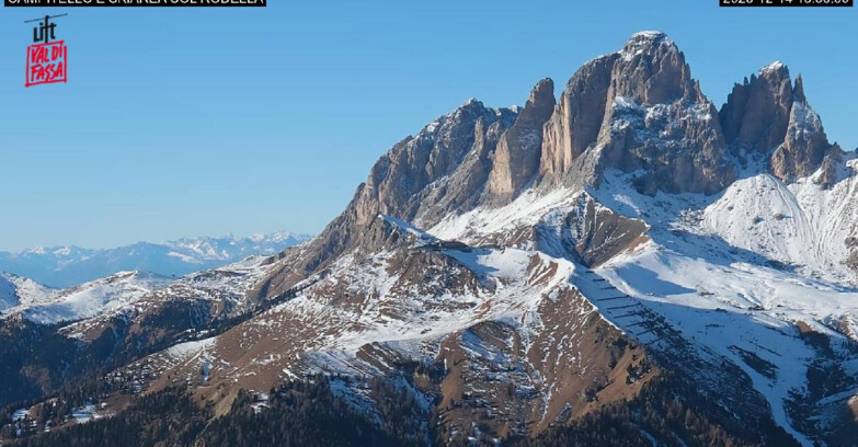 Webcam Canazei-Belvedere - Campitello - Col Rodella