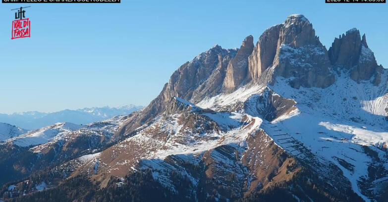Webcam Canazei-Belvedere - Campitello - Col Rodella