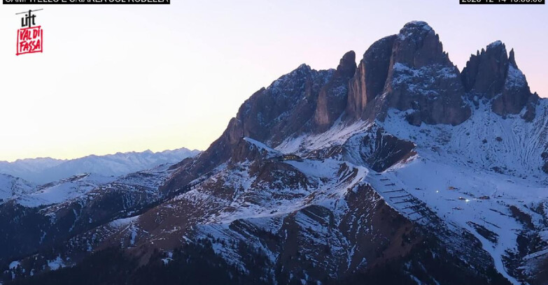 Webcam Canazei-Belvedere - Campitello - Col Rodella