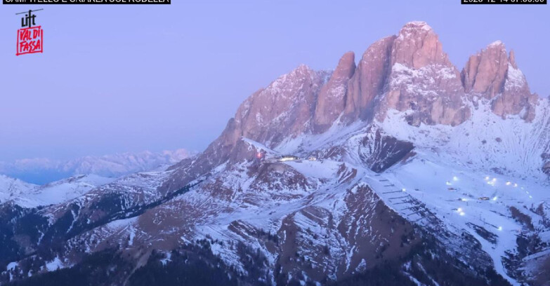 Webcam Canazei-Belvedere - Campitello - Col Rodella