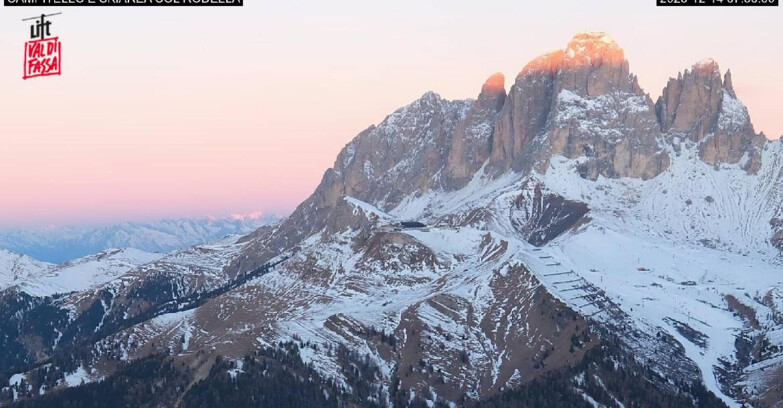 Webcam Canazei-Belvedere - Campitello - Col Rodella