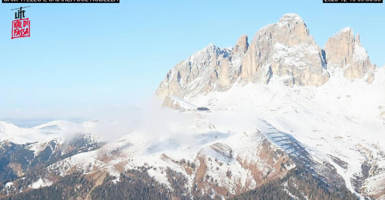 Webcam Canazei-Belvedere  - Campitello - Col Rodella