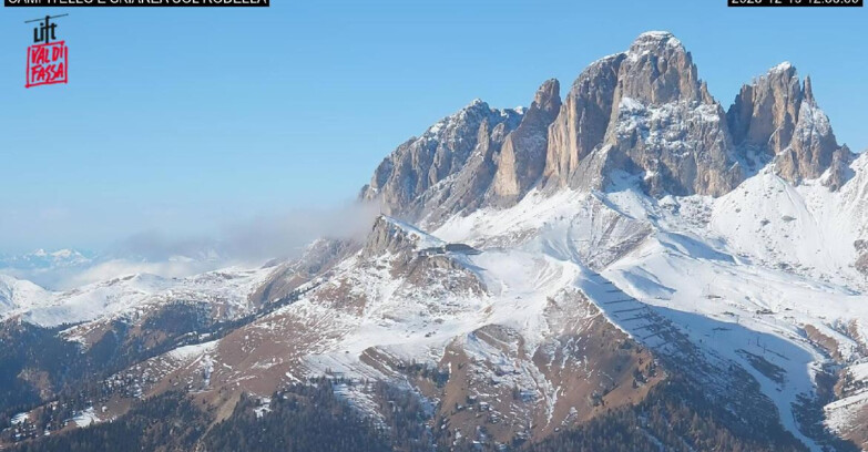 Webcam Canazei-Belvedere  - Campitello - Col Rodella