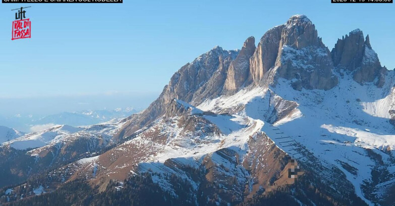 Webcam Canazei-Belvedere  - Campitello - Col Rodella