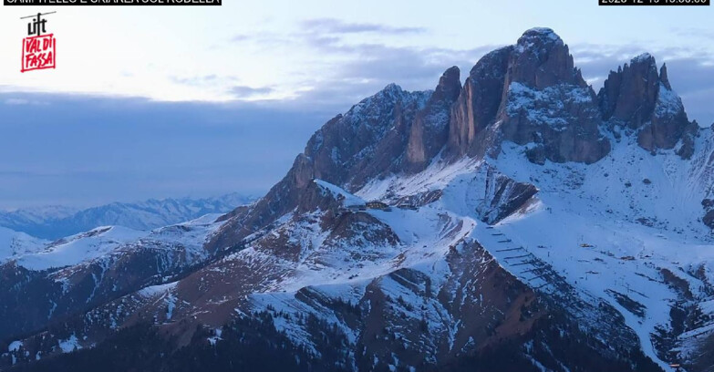 Webcam Canazei-Belvedere  - Campitello - Col Rodella
