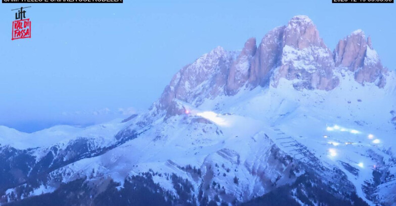 Webcam Canazei-Belvedere  - Campitello - Col Rodella