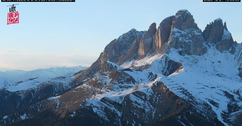 Webcam Canazei Belvedere - Campitello - Col Rodella
