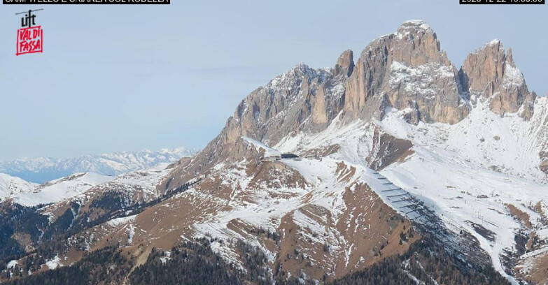 Webcam Canazei-Belvedere - Campitello - Col Rodella