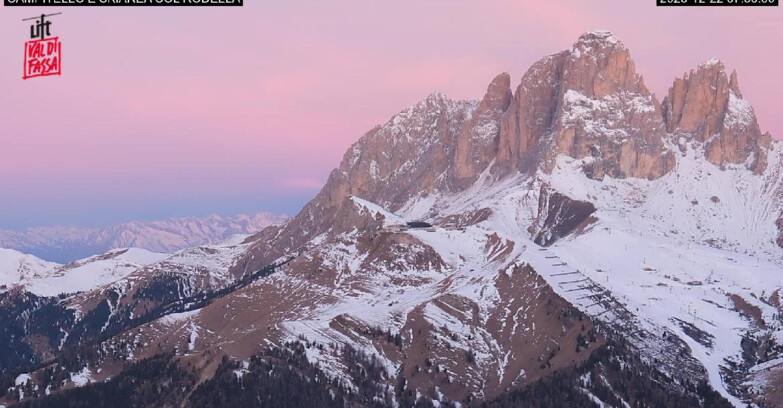 Webcam Canazei-Belvedere - Campitello - Col Rodella