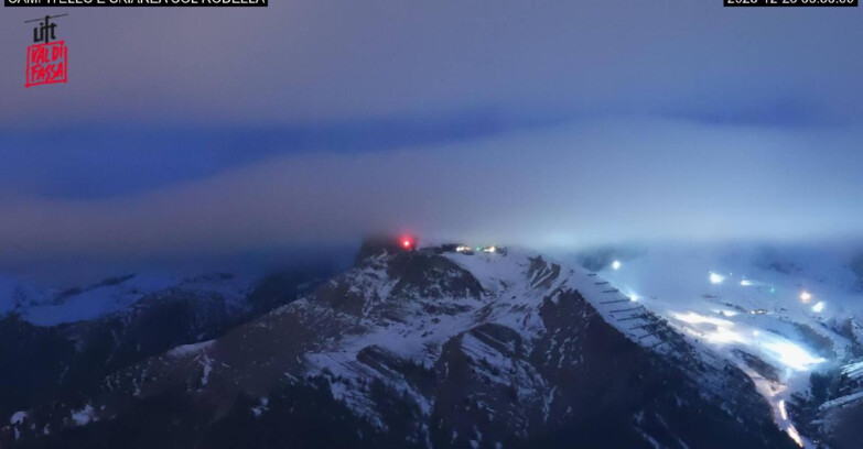 Webcam Canazei Belvedere - Campitello - Col Rodella